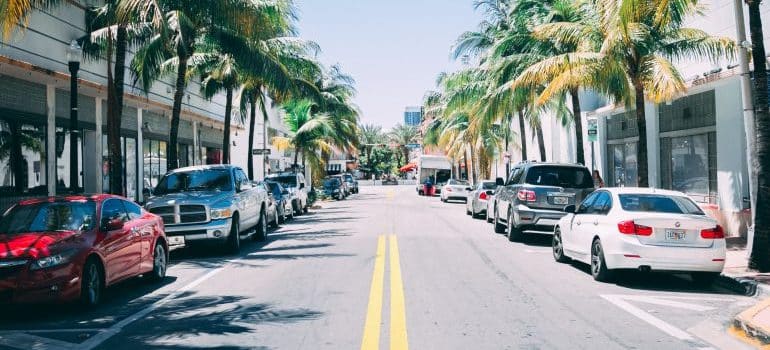 A street in South Miami