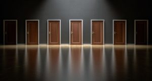 doors that represent all choices for moving insurance 